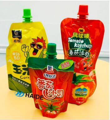 ペースト用のスタンドアップスパウトポーチ